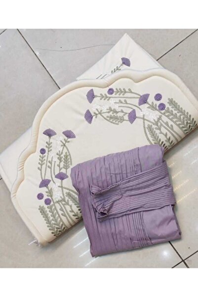 ASDM Royal Prayer Set: Comfortable padded prayer mat with soft cotton prayer ...