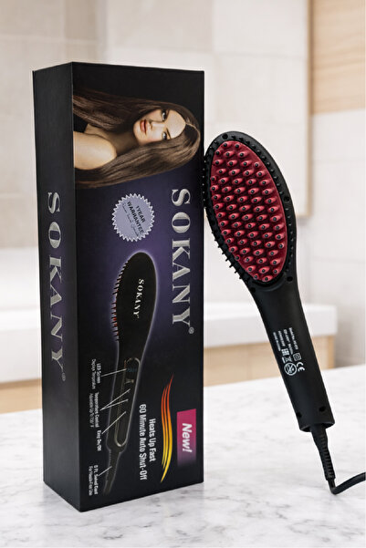 SOKANY Profesyonel Keratin Saç Düzleştirici Tarak Hızlı Isınan HS-053