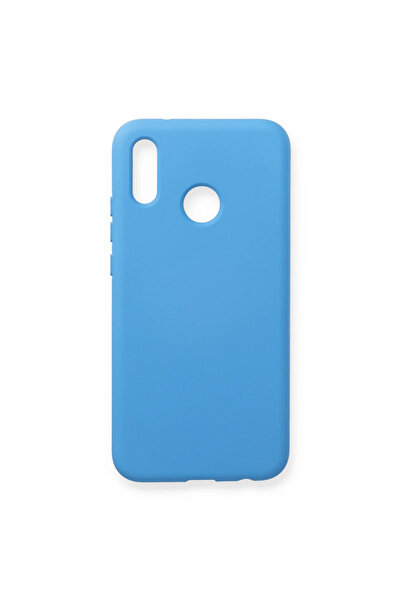 eco port حافظة هواوي بي 20 لايت نانو من السيليكون المخملي - أزرق