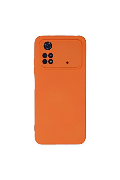 eco port Poco M4 Pro 4g Case Nano Velvet Silicone - Orange