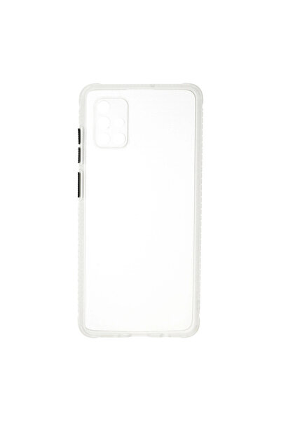 eco port Samsung Galaxy A71 Case Miami Transparent Silicone - Transparent