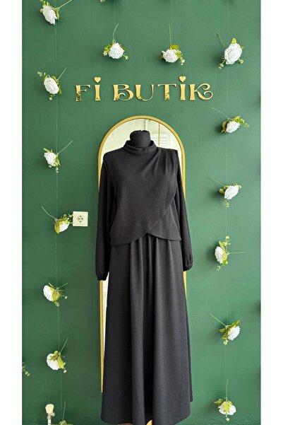 Butik kadın etekli takım pamuklu
