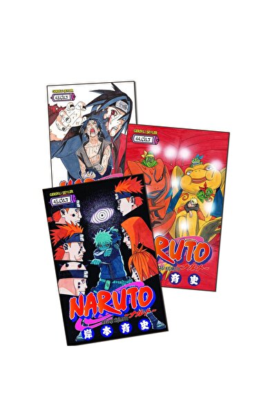 Gerekli Şeyler Yayıncılık Naruto 43-44-45. Ciltler 3 lü Manga Seti