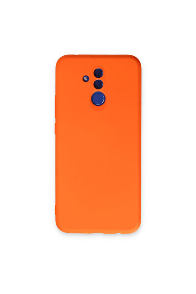 eco port Huawei Mate 20 Lite Case Nano Velvet Silicone Inside - Orange