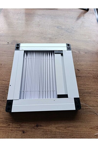 SAĞLAMYAPI Curtain Door Aluminum Case Fabric Curtain