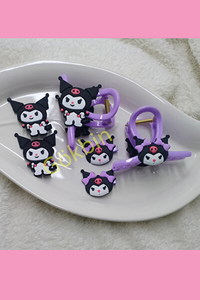 Gökbin Жіноча молода мама дівчинка Куромі мандала шпилька шпилька набір фіоле...