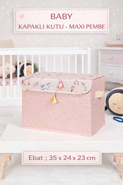 PONÇİK BEBEK Velika organizatorska kutija za bebe sa poklopcem Maxi | Kutija ...