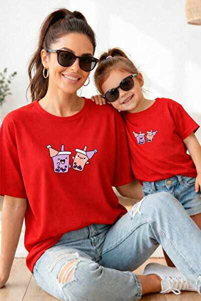 genosha Tricou Mama Fiica 100% bumbac Mama Mini Mama Fiica PRET PER ECHITATE