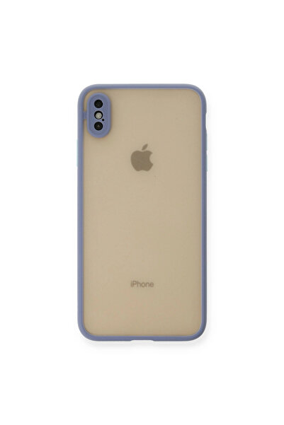 eco port غطاء حماية سيليكون مونتريال لهاتف آيفون Xs Max - رمادي