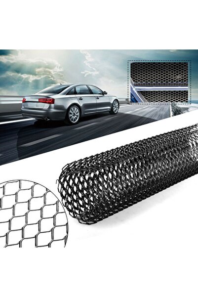 Evelise Sport Tuning Aluminum Grille, size 100 x 33cm, cuttable, Black color