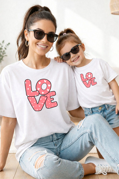 genosha تي شيرت ماما جيرل 100% قطن من القطن، تي شيرت ماما ميني للأم والابنة ب...