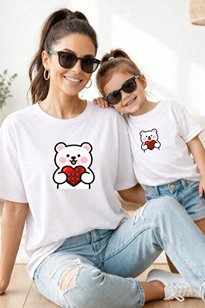 genosha Tricou Mama Fiica 100% bumbac Mama Mini Mama Fiica PRET PER ECHITATE