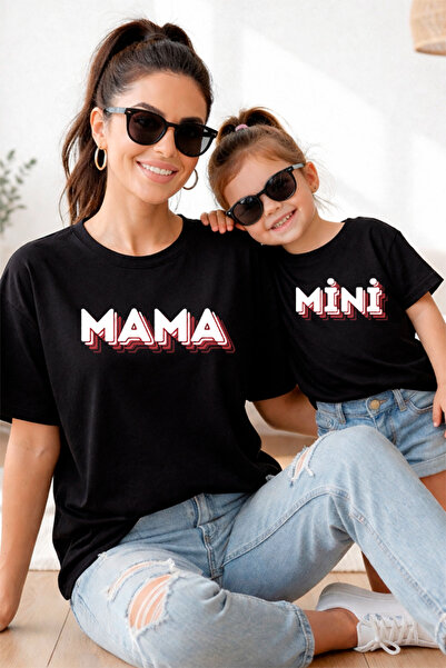genosha Tricou Mama Fiica 100% bumbac Mama Mini Mama Fiica PRET PER ECHITATE