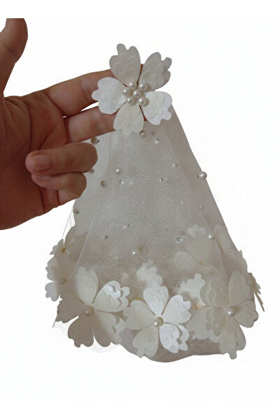 Anka kına evi Ekru Gelin Damat Halay Mendili Lazer Kesim Saten Çiçek ve İncil...