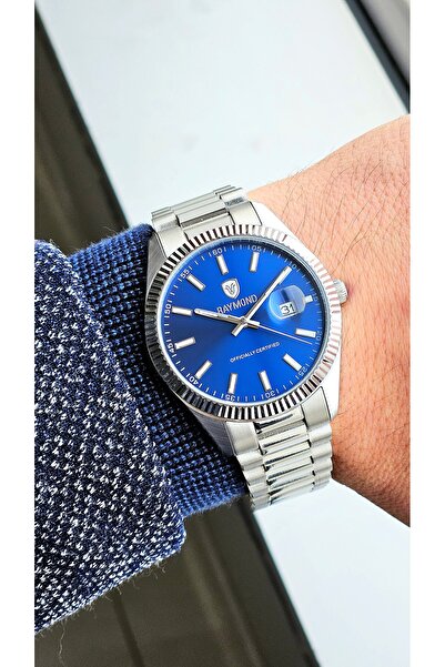 Raymond - Rym-613053 Men's Wristwatch - Stainless Steel - New Season Ss-Bl