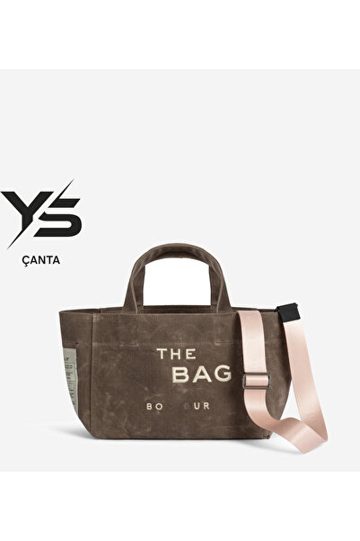 Ventus Kanvas kahverengi çanta 30*25 cm