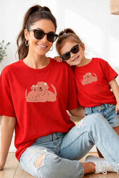 genosha Tricou Mama Fiica 100% bumbac Mama Mini Mama Fiica PRET PER ECHITATE