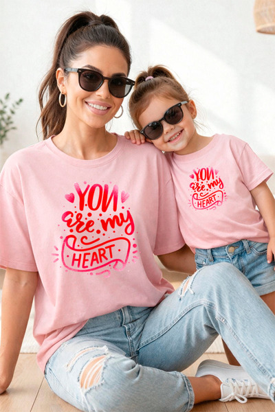 genosha Tricou Mama Fiica 100% bumbac Mama Mini Mama Fiica PRET PER ECHITATE