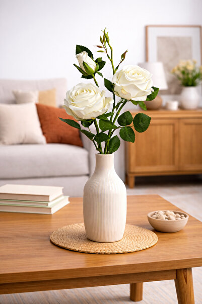 ELZI ATÖLYE 3lü dal 60 cm, Gerçekçi görünüm, yüksek kaliteli,ıslak dokulu, şi...