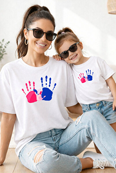 genosha Tricou Mama Fiica 100% bumbac Mama Mini Mama Fiica PRET PER ECHITATE