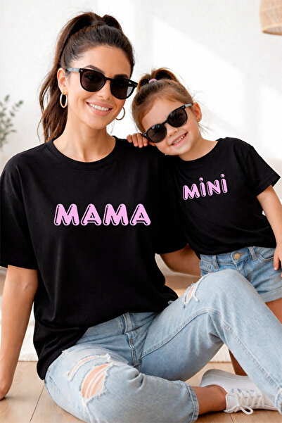 genosha Tricou Mama Fiica 100% bumbac Mama Mini Mama Fiica PRET PER ECHITATE
