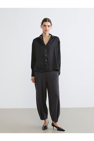 LC Waikiki Sparkling Choices from Shining Store Women's Trousers with Waist Cord