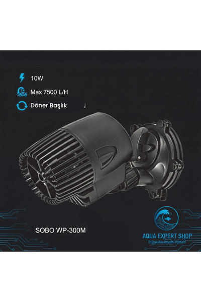 Sobo WP-300M Akvaryum Dalga Motoru 10W 7500 L/s