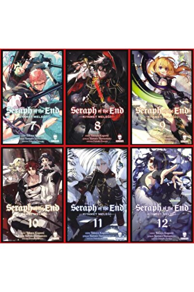 Seraph of The End Kıyamet Meleği 7-12. Ciltler 6 lı Manga Seti