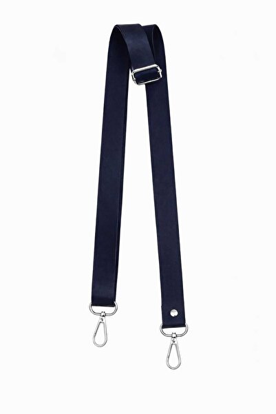 Nildenhobim Adjustable Bag Strap with Faux Leather and Silver Accessories, Le...