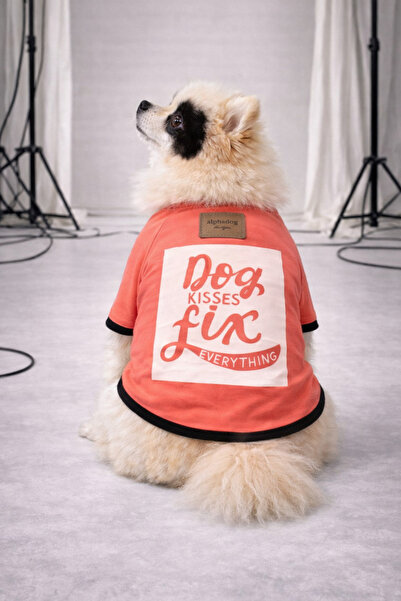 Alphadog Design Kisses Köpek Tişörtü