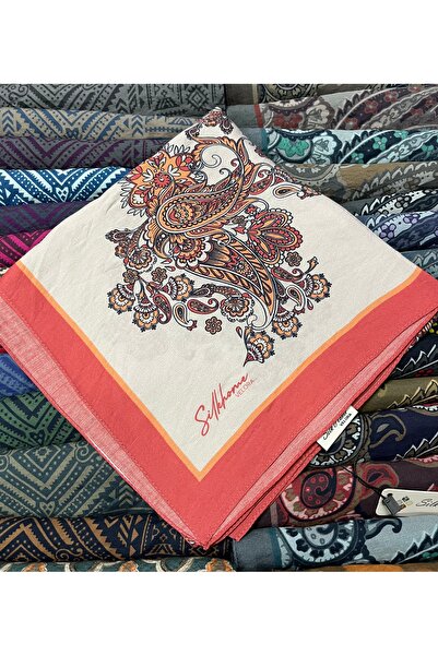 SİLKHOMEE Velora viscose cotton scarf