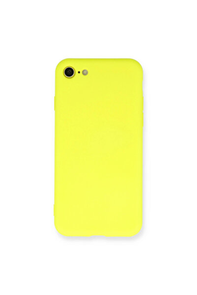 eco port iPhone 7 Case Nano Velvet Silicone - Yellow