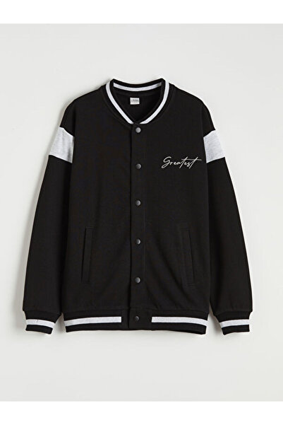 LC Waikiki Printed Boys' College Jacket for Style Enthusiasts from Uzg Store
