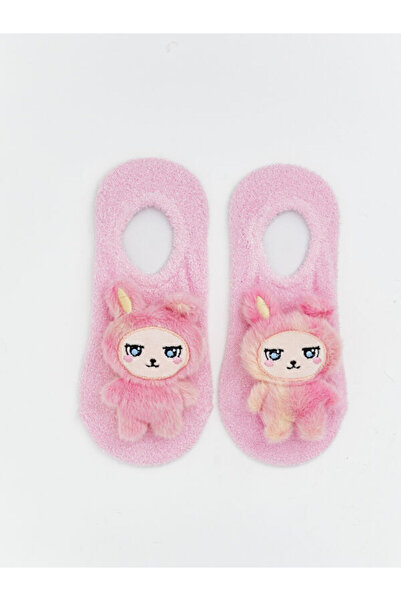 LC Waikiki Rmz Gi̇yi̇m Farkiyla Non-Slip Sole Girls' Home Socks