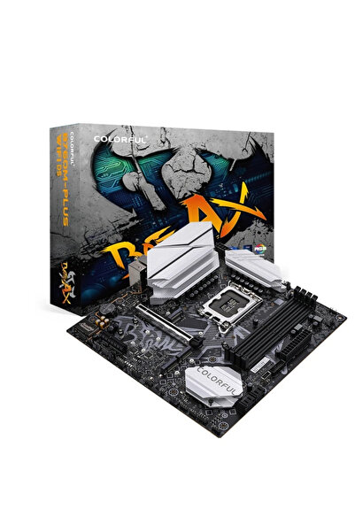 Colorful BATTLE-AX B760M-PLUS WIFI V20 Intel B760 DDR5 4800MHz mATX Gaming (O...