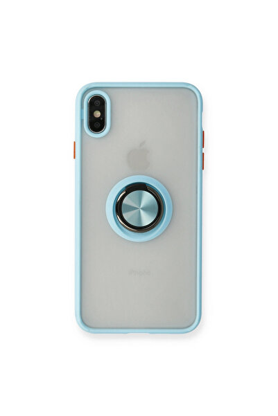 eco port iPhone X Case Montreal Ring Silicone Cover - Ice Blue