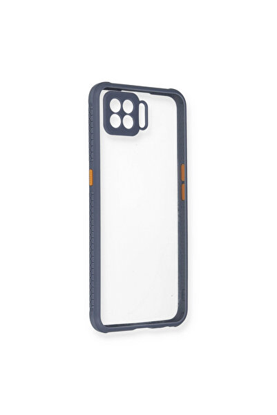 eco port Oppo A73 Case Miami Transparent Silicone - Gray