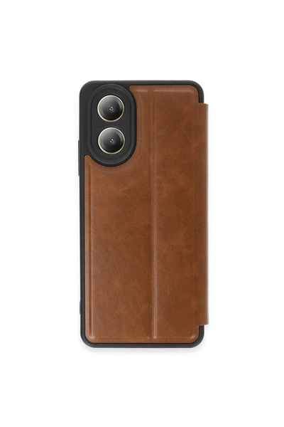eco port Oppo A38 Case Flip Cover - Tan