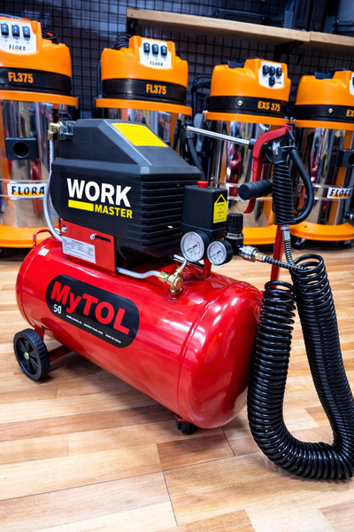 WORKMASTER Work Master Profesyonel 2 HP 50 Litre 8 Bar Hava Kompresörü – 15 m...