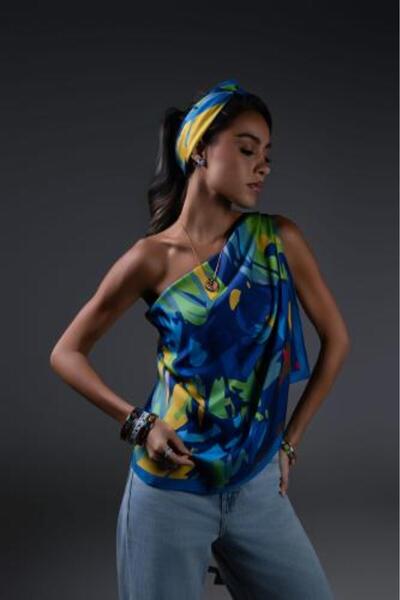 PAPILIO Irises Scarf