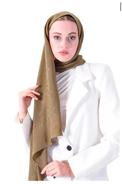 HAREM SCARF Asel desen oksit rengi şal