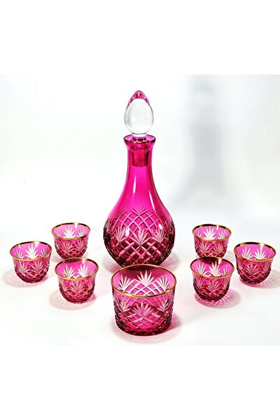 Kristal Market Zemzem Mıra Set Cut Crystal Handcrafted Tassel Pattern