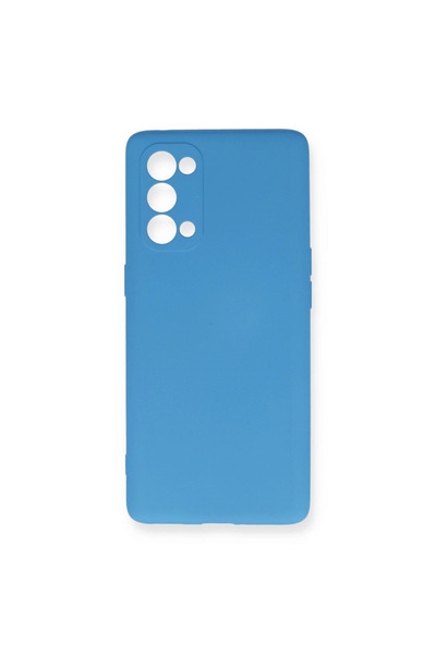 eco port Oppo Reno 5 Pro Case Nano Velvet Silicone - Blue
