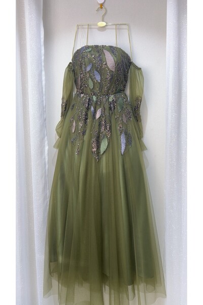 dalaa Tulle evening dress