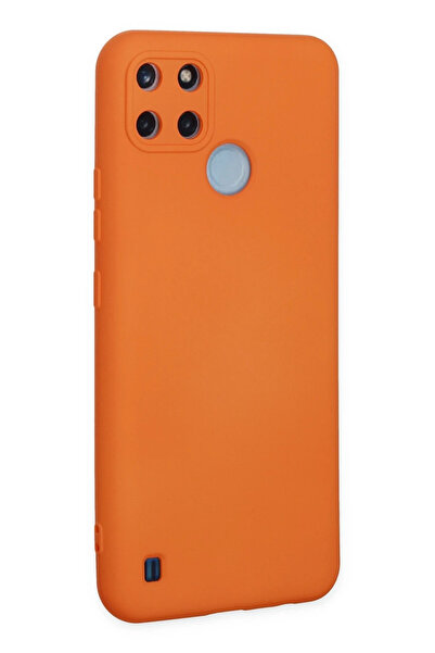 Epilons حافظة C25Y نانو من السيليكون المخملي - برتقالي