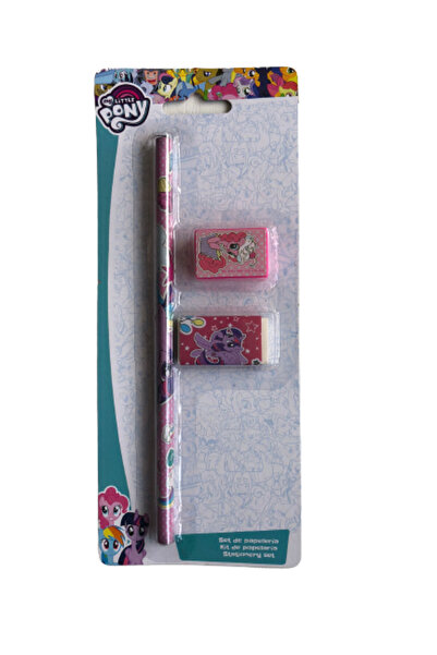 MY LITTLE PONY Pencil, Eraser and Sharpener Set