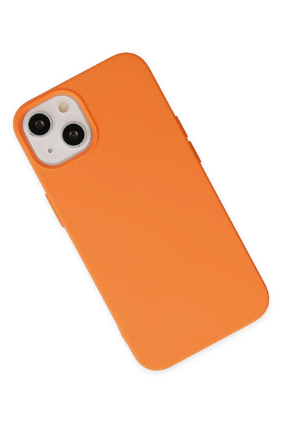 Najmaddin حافظة نيو فيس لهاتف آيفون 14 بلس من السيليكون المخملي الداخلي - برت...