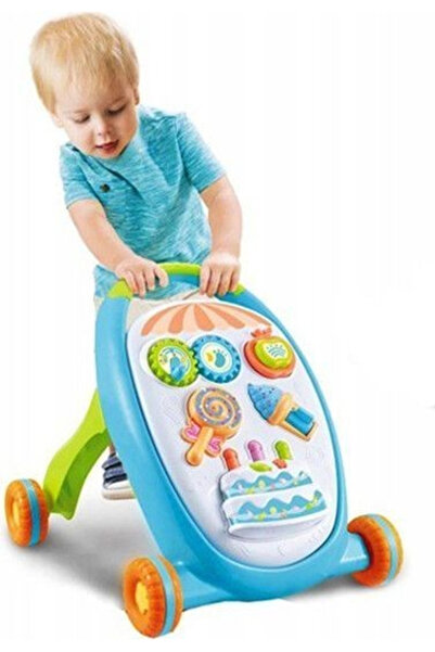 MalPlay Multifunctional Walker with Detachable Cake and Activities