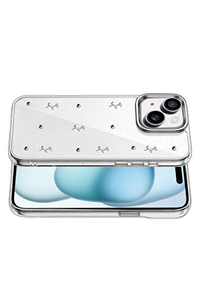 Epilons غطاء آيفون 15 بنمط الفيونكة - نمط 4