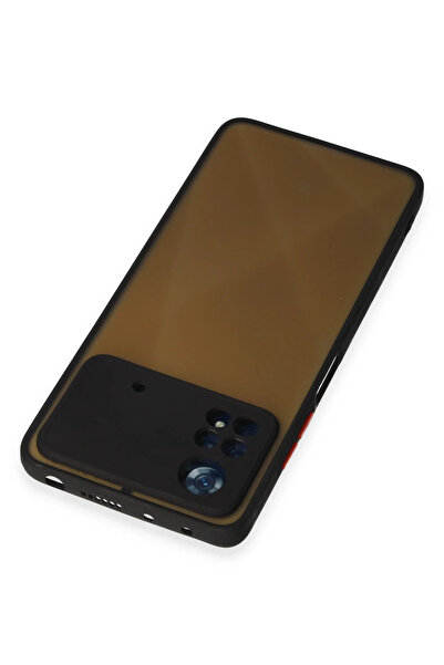 Epilons غطاء حماية سيليكون مونتريال لهاتف بوكو X4 5G - أسود